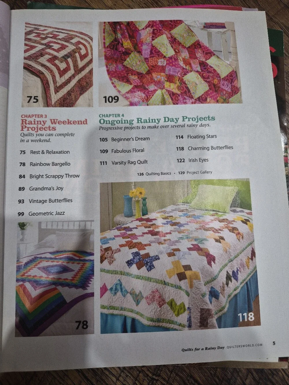 Lot of 9 Vintage Quilting Magazines Quilters World/Quiltmaker/Quilting W Pattern